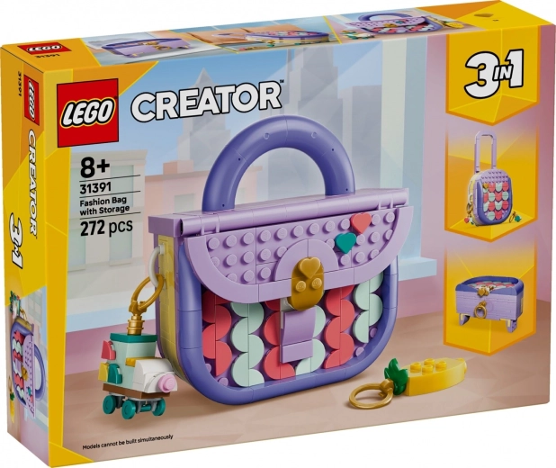 LEGO Creator 3 v 1 Módna kabelka s úložným priestorom