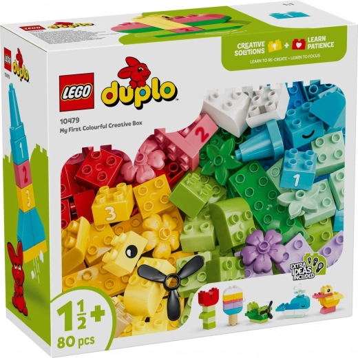 LEGO DUPLO kreatívna krabica plná farieb