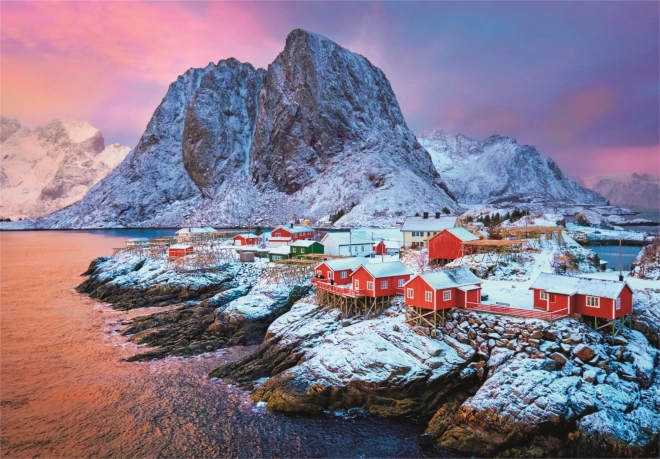 Puzzle 500 dielikov Hamnøy Village