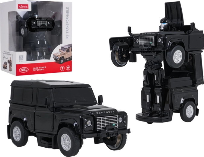 Transformujúce auto a robot 2 v 1 Land Rover Defender RASTAR
