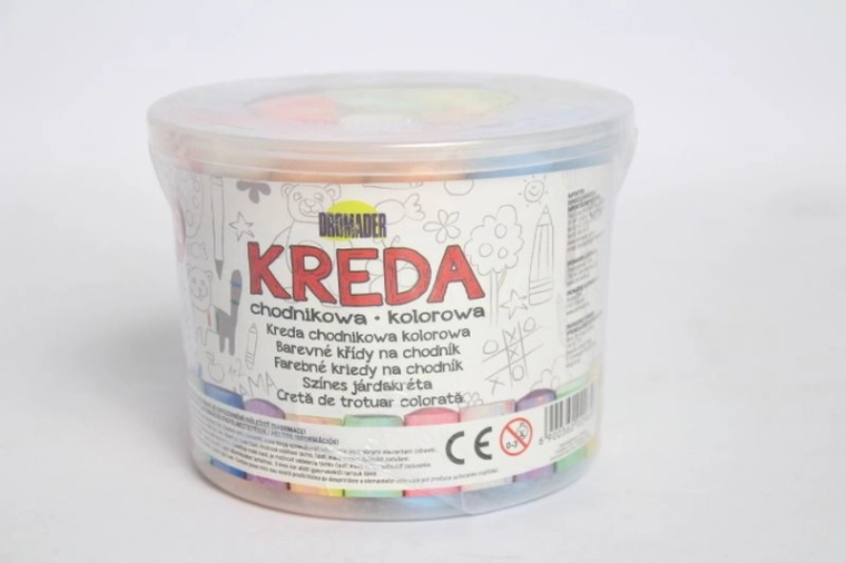 Chodníková krieda v vedierku – 20 farieb