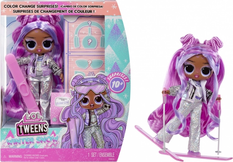 L.O.L. Surprise! Tweens zimná bábika Violet Snow
