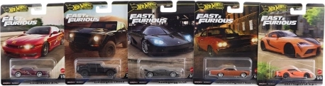 Hot Wheels prémiové autíčko Rýchlo a zbesilo 1:64