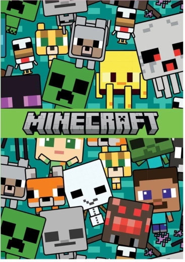 Minecraft zápisník A6