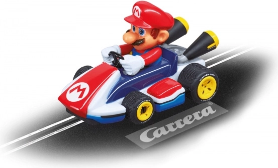 autíčko na autodráhu carrera first 1:50 – nintendo mario