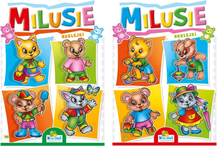 Omaľovánka Milusie