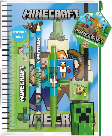 Minecraft školský set A5 v praktickom obale
