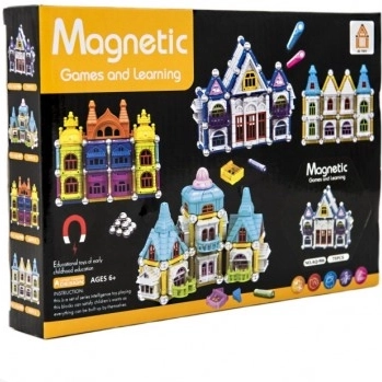 Magnetická stavebnica domček 75 ks