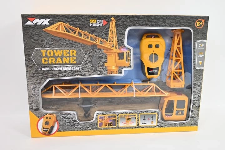 RC žeriav na diaľkové ovládanie s osvetlením (99 cm)