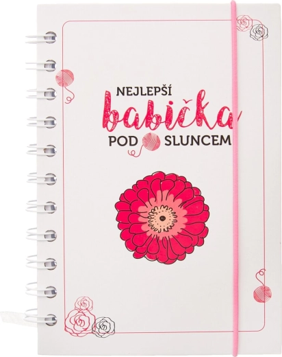 Zápisník so špirálovou väzbou Najlepšia babička