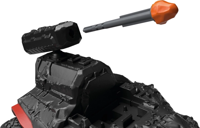 Otočná strelná veža pre akčné bitky