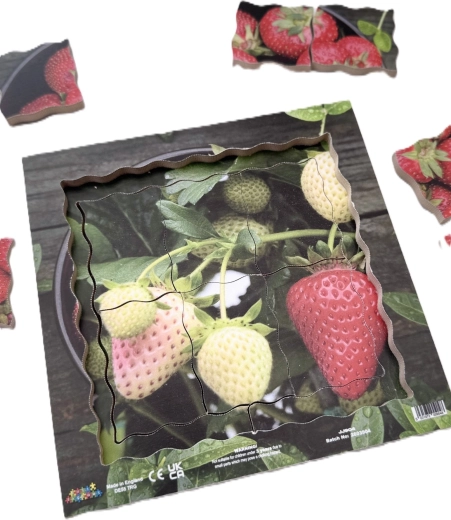 Vrstvené drevené puzzle