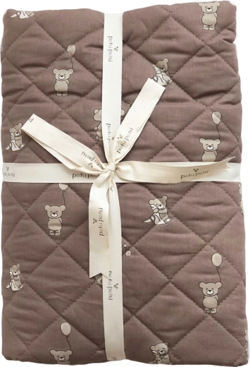 Petú Petú prešívaná hracia deka Teddy