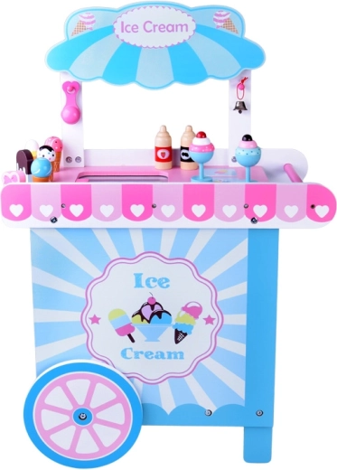 Pojazdný stánok s priestranným pultom