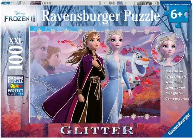 Puzzle 100 Dielikov Ľadové Kráľovstvo 2