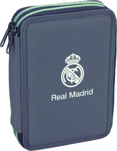 Dvojposchodový školský peračník Back me up Real Madrid, plne vybavený - 1 kus