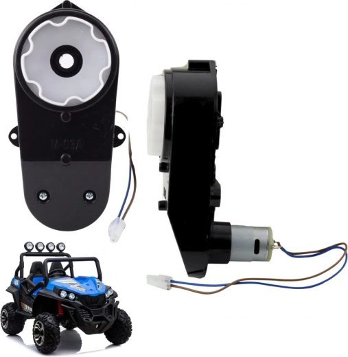 Motor s prevodovkou pre elektrické vozidlá 24V