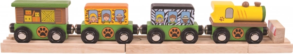 Vláčik Safari BIGJIGS RAIL