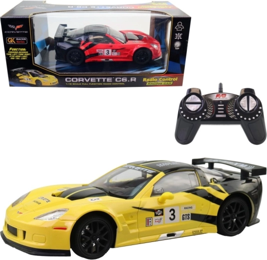 Rc pretekárske auto 25 cm pre deti