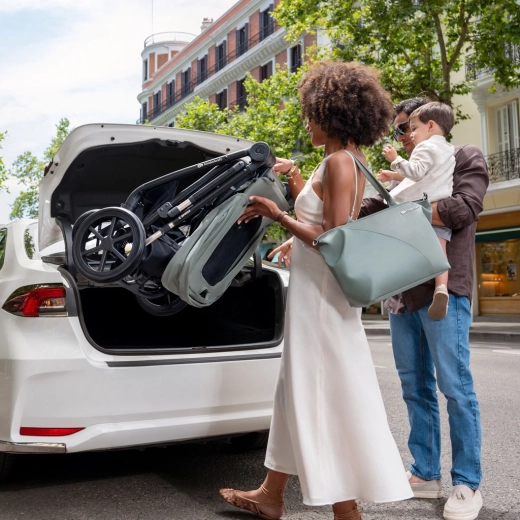 Kompaktné skladanie so sedačkou