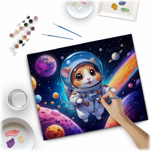 Jednoduché maľovanie podľa čísel