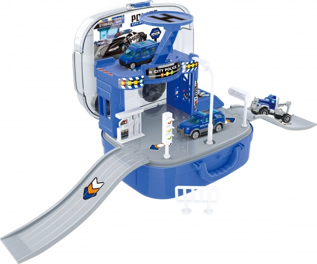 Policajná stanica v kufríku