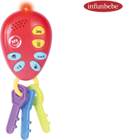 Interaktívne kľúče od auta pre deti Infunbebe