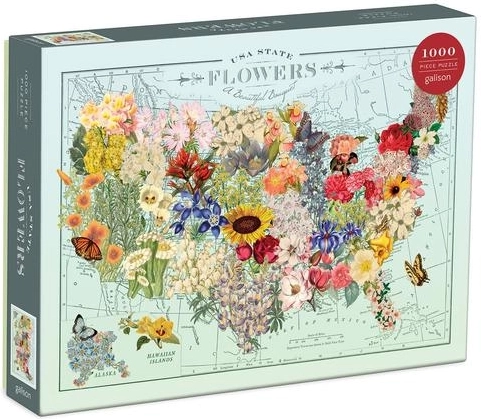 Puzzle kvety USA 1000 dielikov
