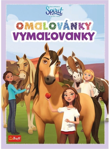 Omaľovánky Spirit – kone 20 × 27,3 cm, 24 strán