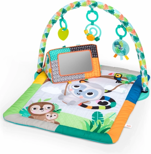 Bright Starts hracia deka Tropical Treetop na rozvoj motoriky a zmyslov