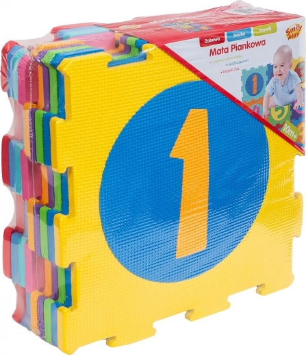 Farebná penová podložka s číslami