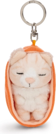 Roztomilý dizajn spiacej mačičky