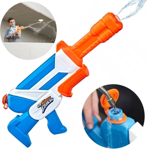 Veľká vodná pištoľ Nerf Soa Twister Super s otáčajúcou hlavňou