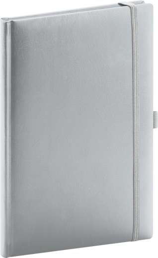 Notique notes Balacron strieborný bodkovaný 15 × 21 cm