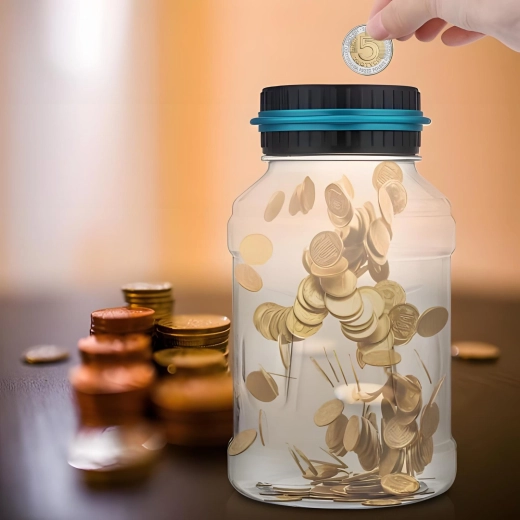 Priehľadná nádoba s objemom 1,8 l