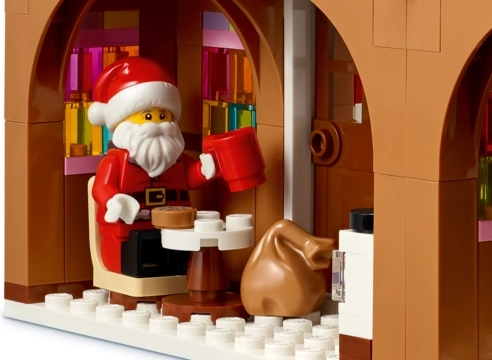Minifigúrka Santa Clausa pre vianočné príbehy