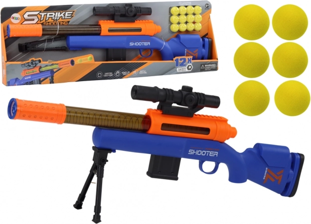 Veľký stojan na puškohľad Softball Blue