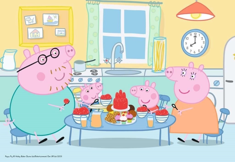 Ravensburger puzzle Peppa Pig - Rozprávkový dezert