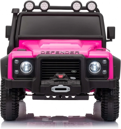 Detské elektrické autíčko LAND ROVER Defender 110 SVX Concept – Ružová