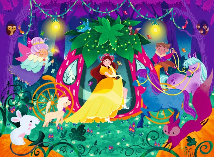Ravensburger puzzle Kúzelná cesta XXL 150 dielikov