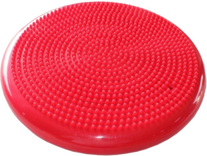 Merco Cushion obojstranná balančná masážna podložka červená 33 cm