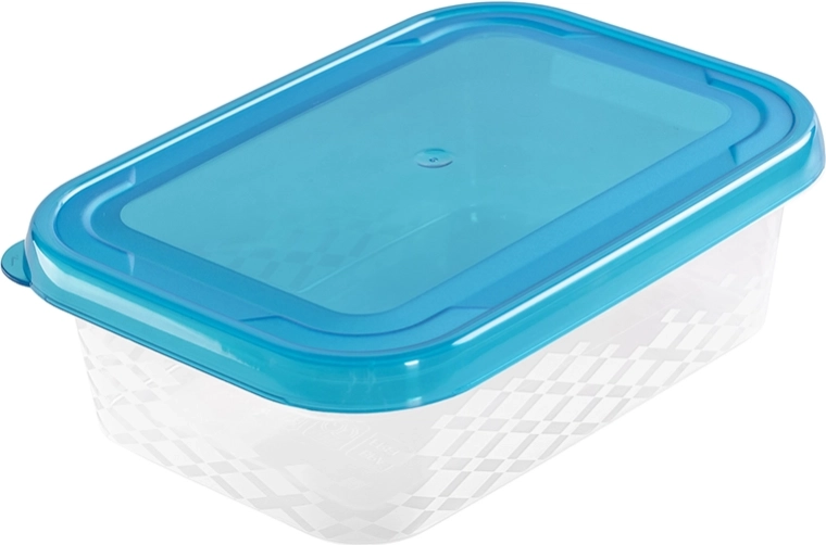Box na potraviny Blue Box 0,5 l modrý obdĺžnikový