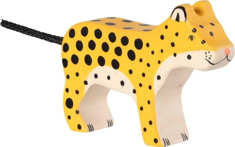 Holztiger leopard malý - 1 kus