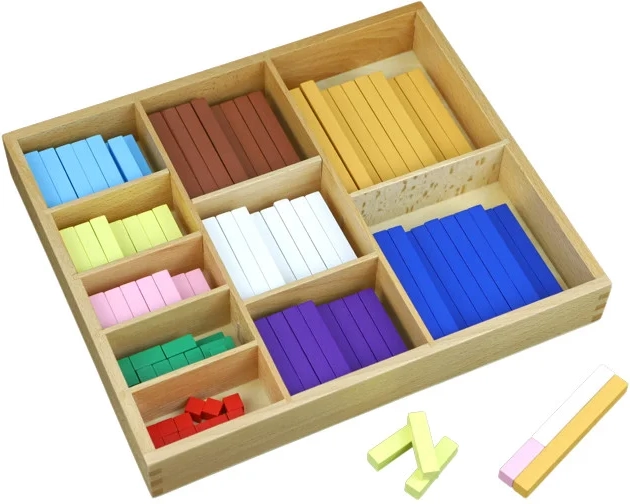 Moyo Montessori farebné počítacie tyčinky