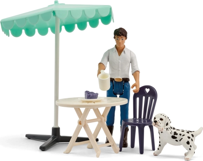 Schleich POCKET SET posedenie pri káve