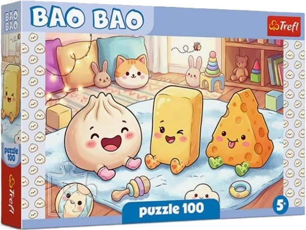 Puzzle BaoBao Pierożek i przyjaciele 100 dielikov