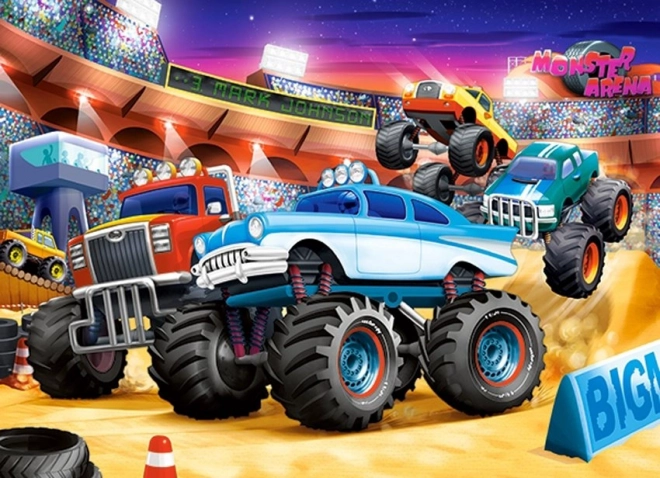 Puzzle 70 dielikov Monster Truck Show