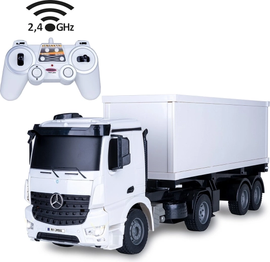 Jamara RC kontajnerový kamión Mercedes‑Benz Arocs 1:20 2,4 GHz