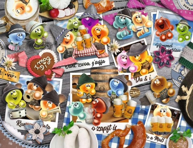 puzzle gelini na oktoberfeste 2000 dielikov