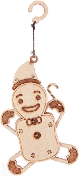 WoodTrick Drevené puzzle Mechanický pajac